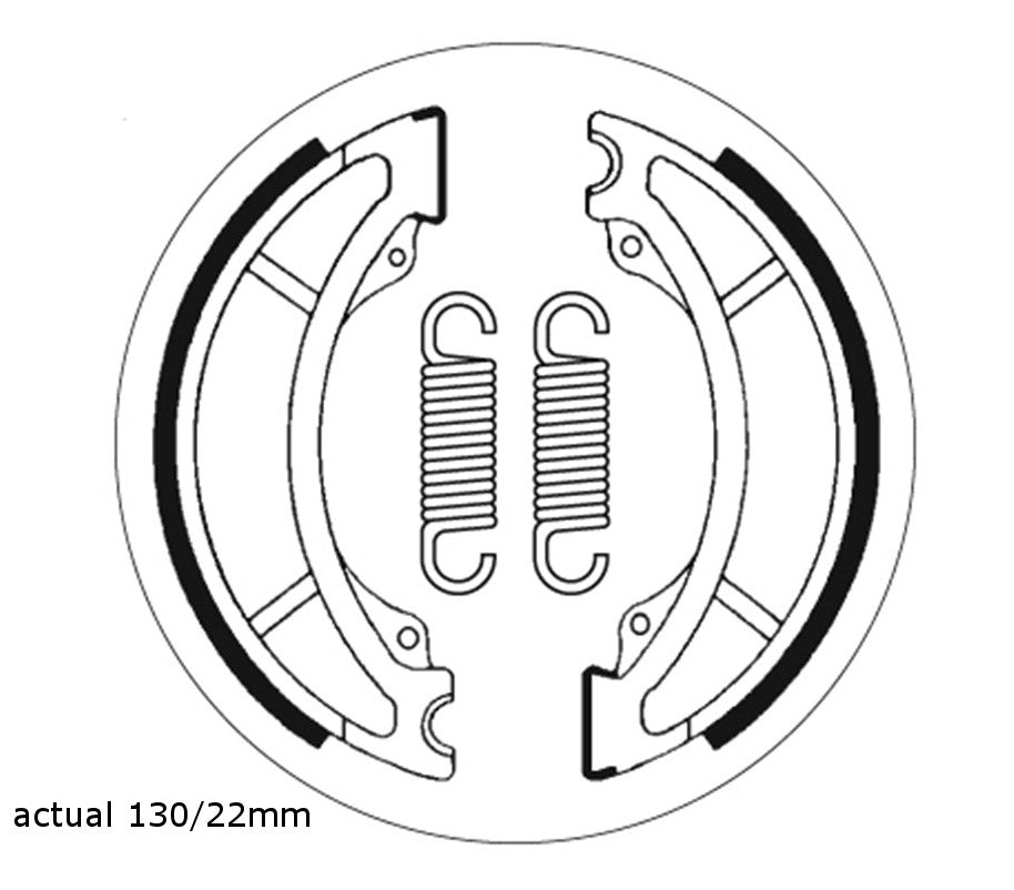 Brake Shoes SBS 2036 Yamaha