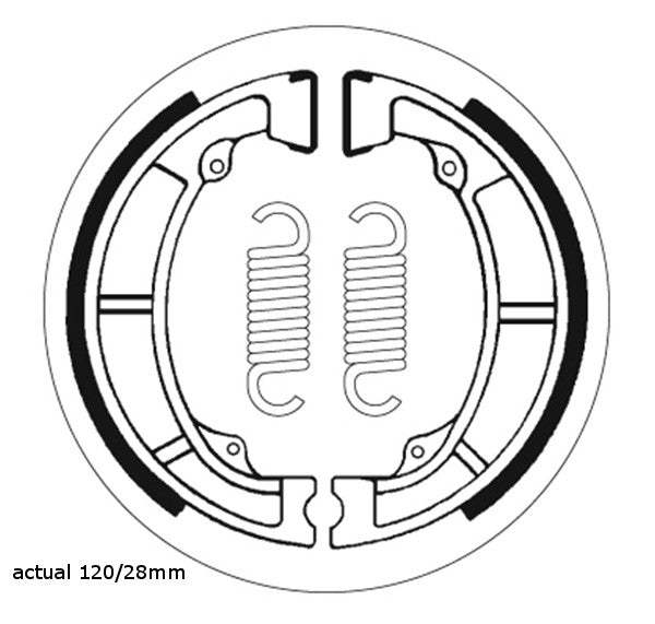 Brake Shoes SBS 2039 Kawasaki