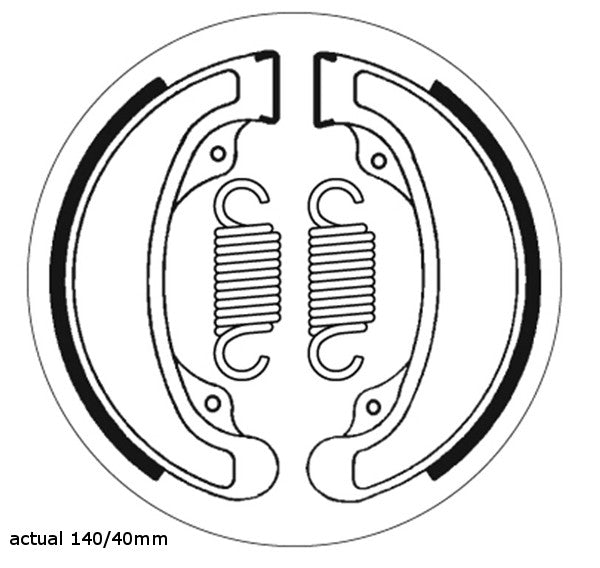 Brake Shoes SBS Honda