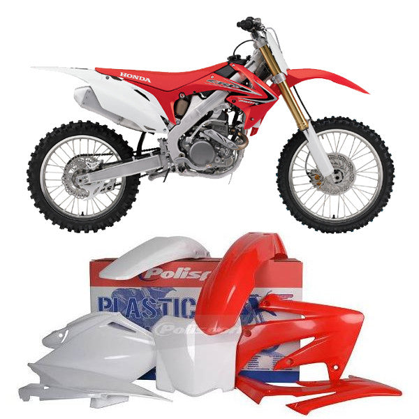 Plastic Kit CRF 250R/450R 2010 Polisport
