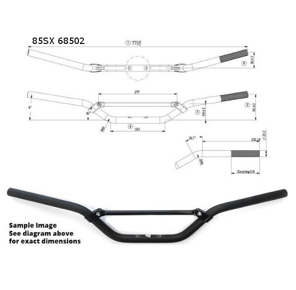 Standard Size Alloy Handlebar