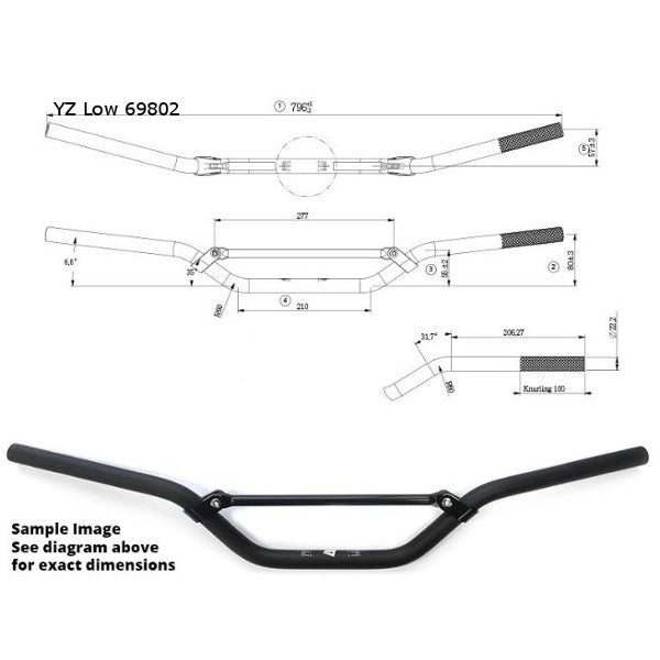 Handlebar Standard Size Senior Bends