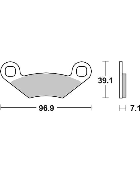 Disc Pad SBS 642HF