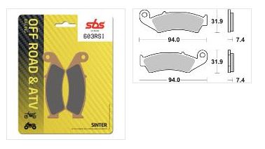 Disc Pads SBS 603RSI