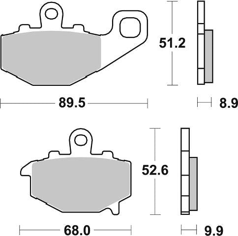 Disc Pads SBS 687LS