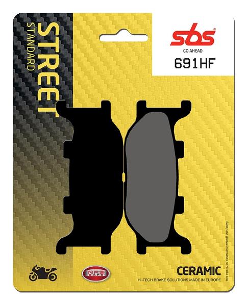 Disc Pad SBS 691HF front