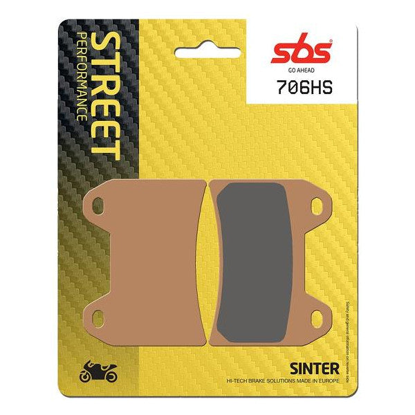 Disc Pad SBS 706HS front RSV