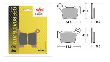 Disc Pads SBS 791RSI