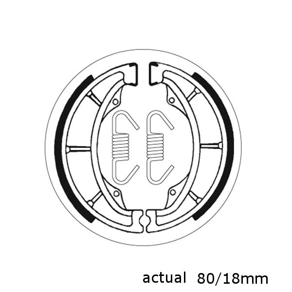 Brake Shoes Honda, Suzuki & Yamaha