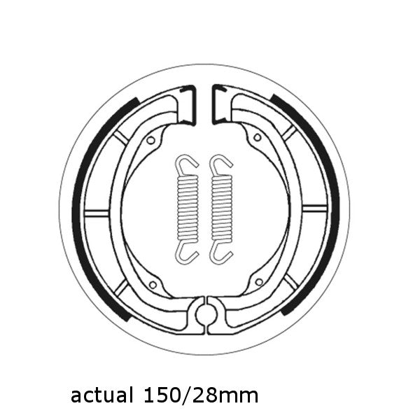 Brake Shoes SBS 2016 Suzuki