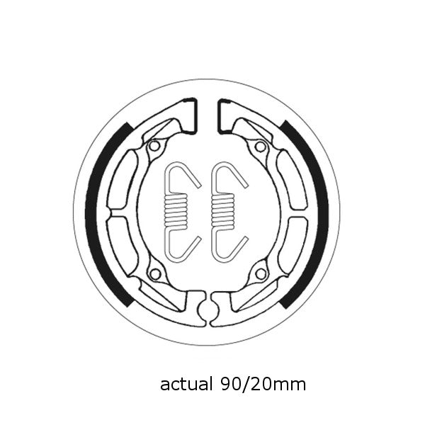 Brake Shoes SBS 2020 Suzuki