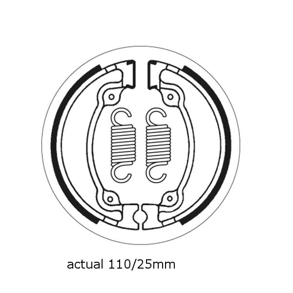 Brake Shoes SBS 2028 Yamaha
