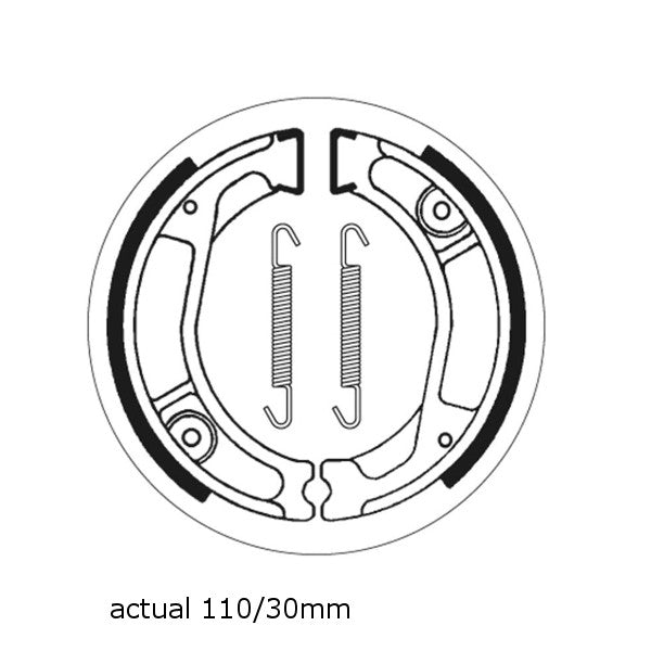 Brake Shoes SBS 2029 Honda