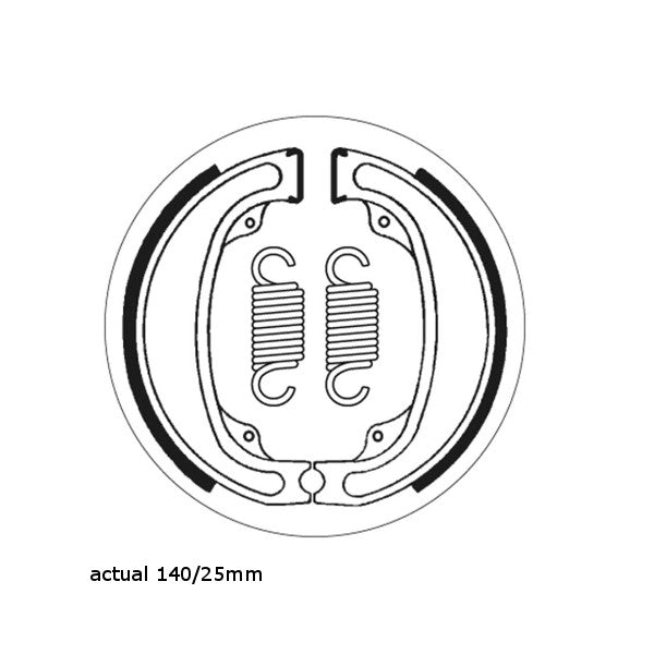 Brake Shoes SBS 2031 Honda