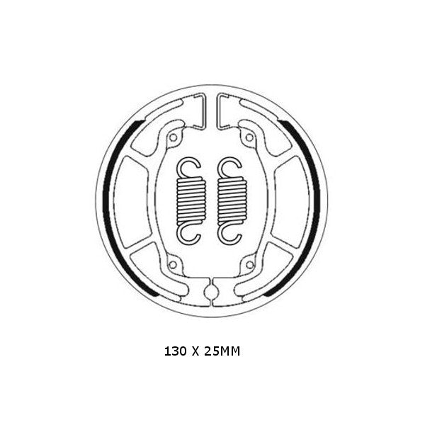 Brake Shoes SBS 2208 Honda