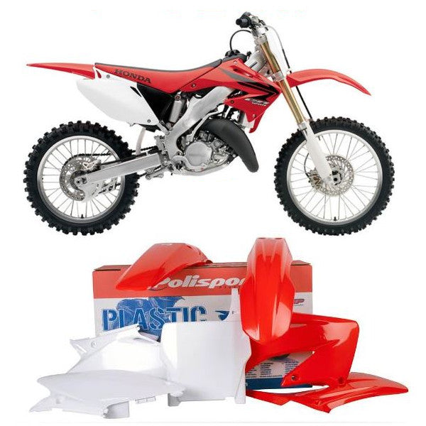 Plastic Kit CR 125R 2 stroke Polisport