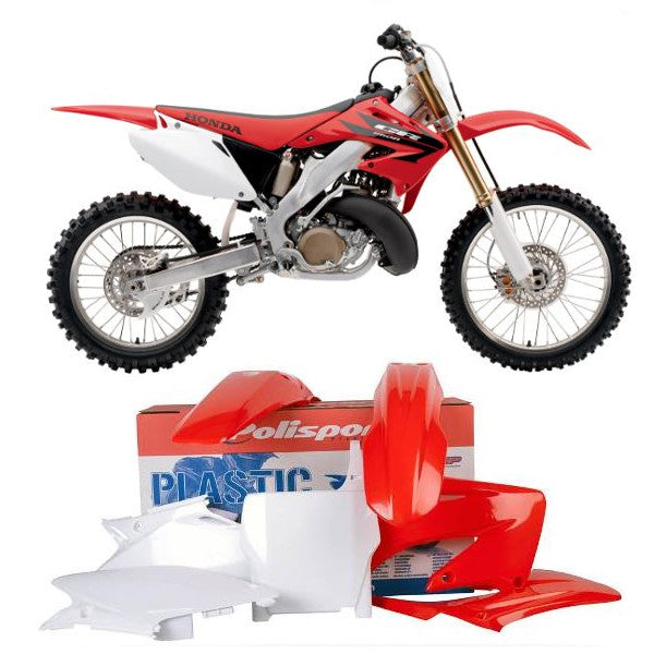 Plastic Kit CR 250R 2 stroke Polisport