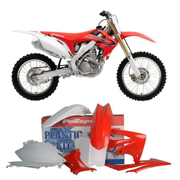 Plastic Kit CRF 250R/450R 2011->2013 Polisport