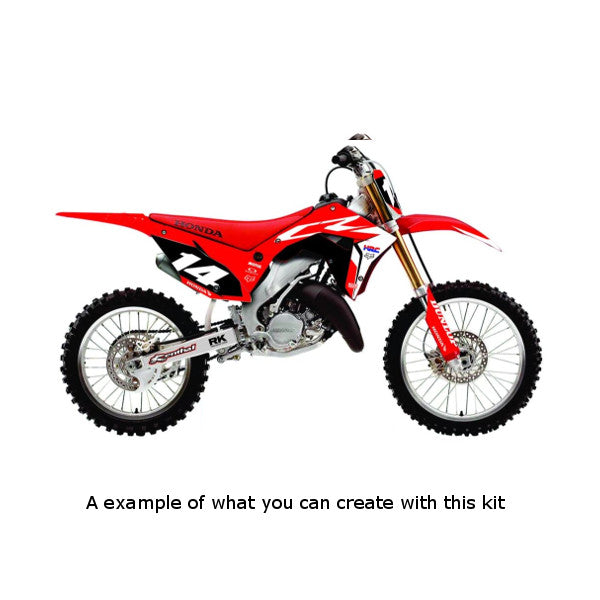 Plastic Kit CR 125/250R 2 stroke Restyle Kit Polisport