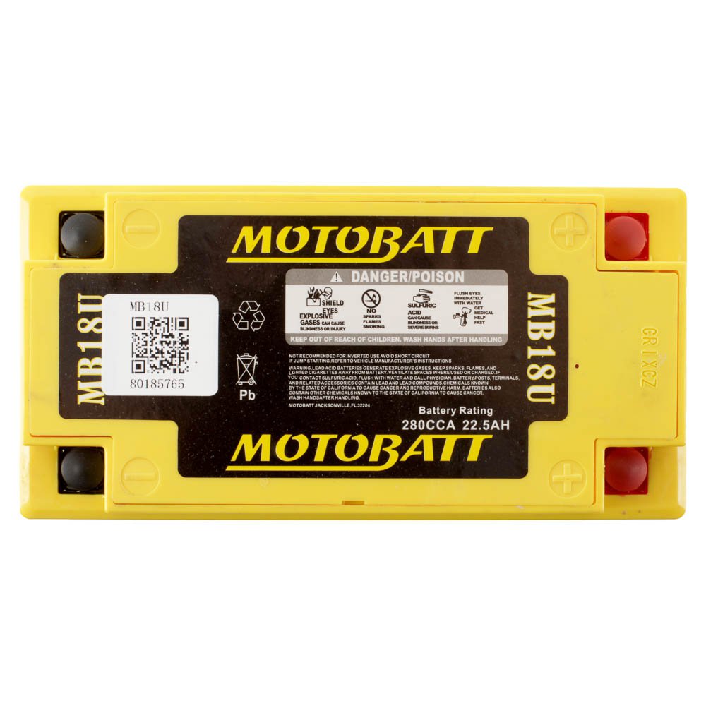 Motobatt MB18U 12V Battery