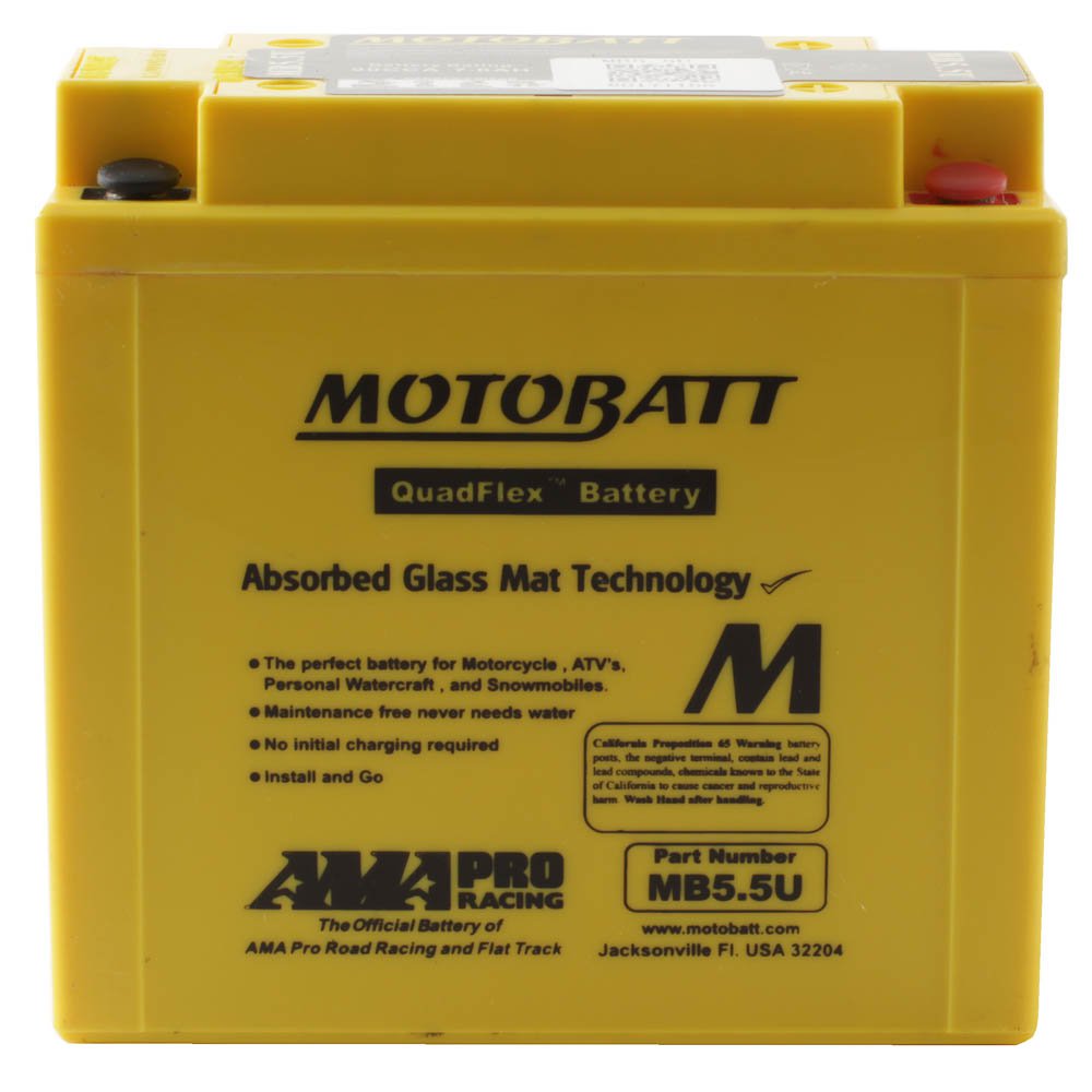 Motobatt MB5.5U 12V Battery