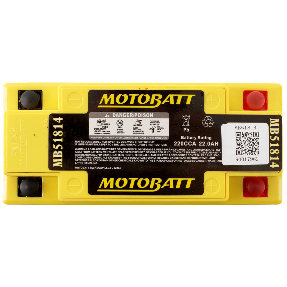 Motobatt MB51814 12V Battery