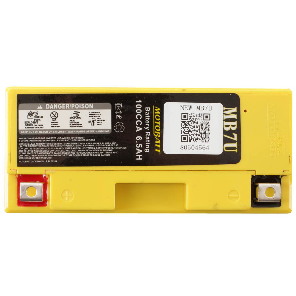 Motobatt MB7U 12V Battery