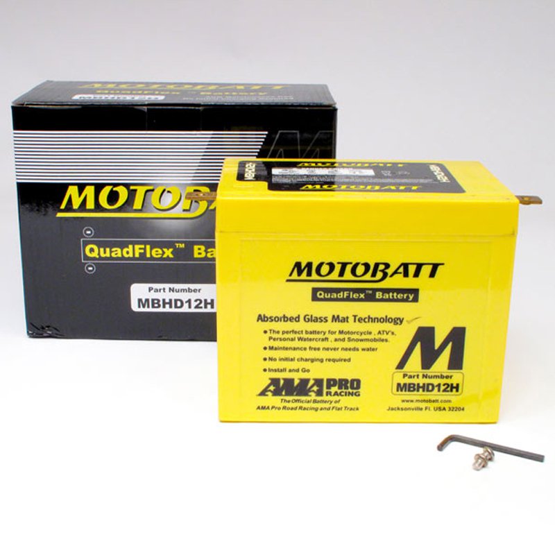 Motobatt MBHD12H 12V Battery