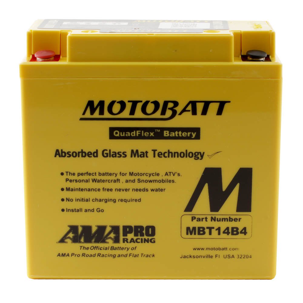 Motobatt MBT14B4 12V Battery