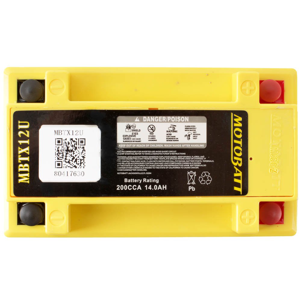 Motobatt MBTX12U 12V Battery