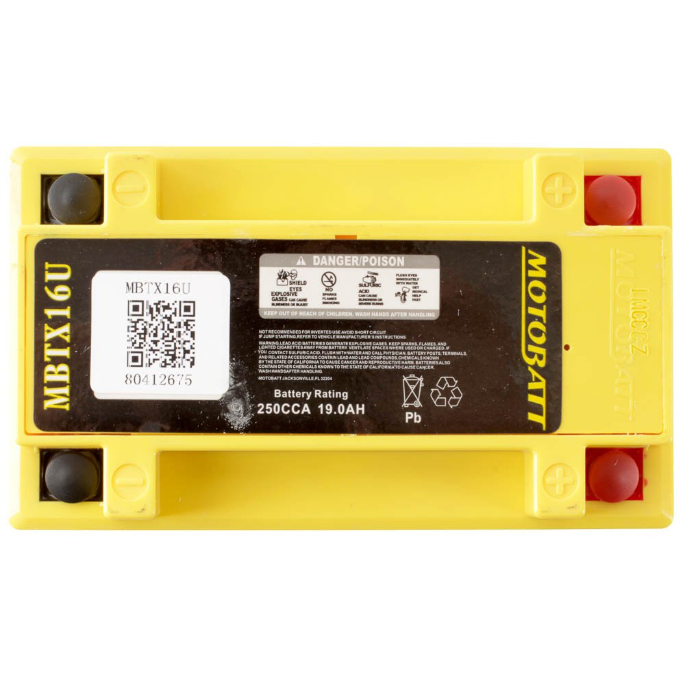 Motobatt MBTX16U 12V Battery
