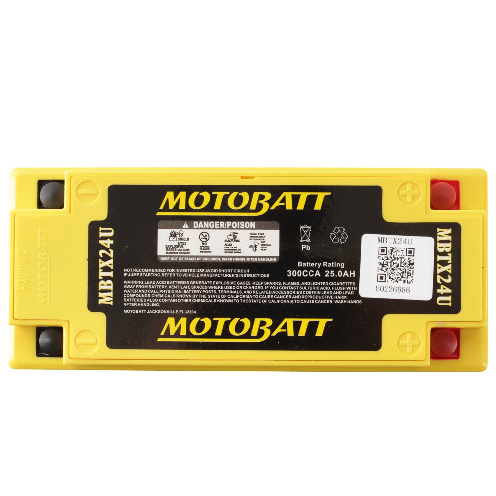 Motobatt MBTX24U 12V Battery
