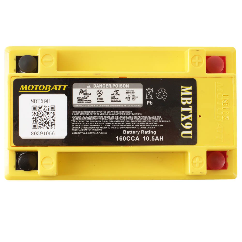 Motobatt MBTX9U 12V Battery