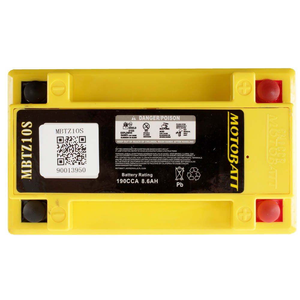 Motobatt MBTZ10S 12V Battery