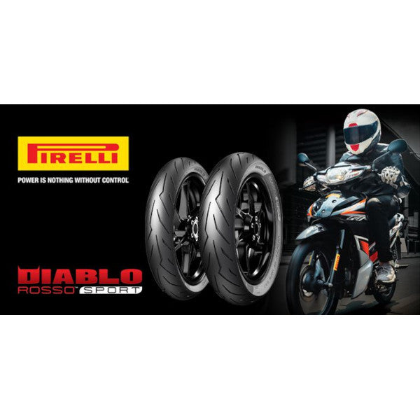 Pirelli Diablo Rosso sport motorcycle tyres tires