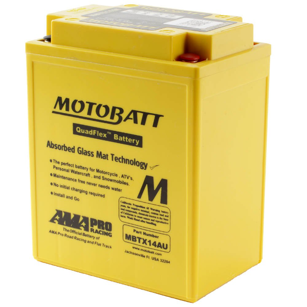 Motobatt MBTX14AU 12V Battery