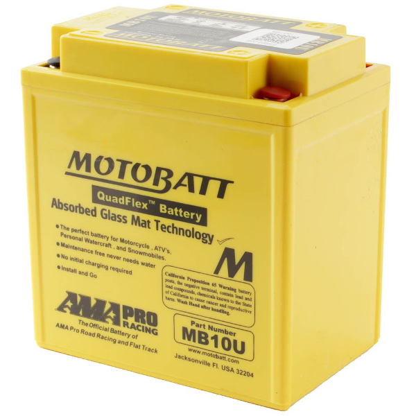 Motobatt MB10U 12V Battery