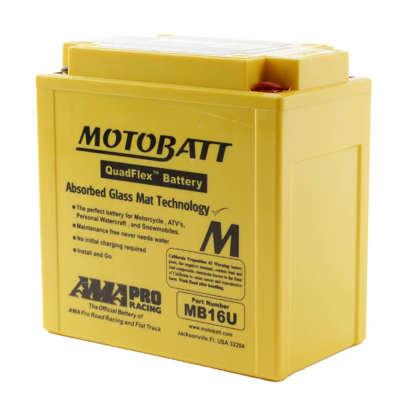 Motobatt MB16U 12V Battery